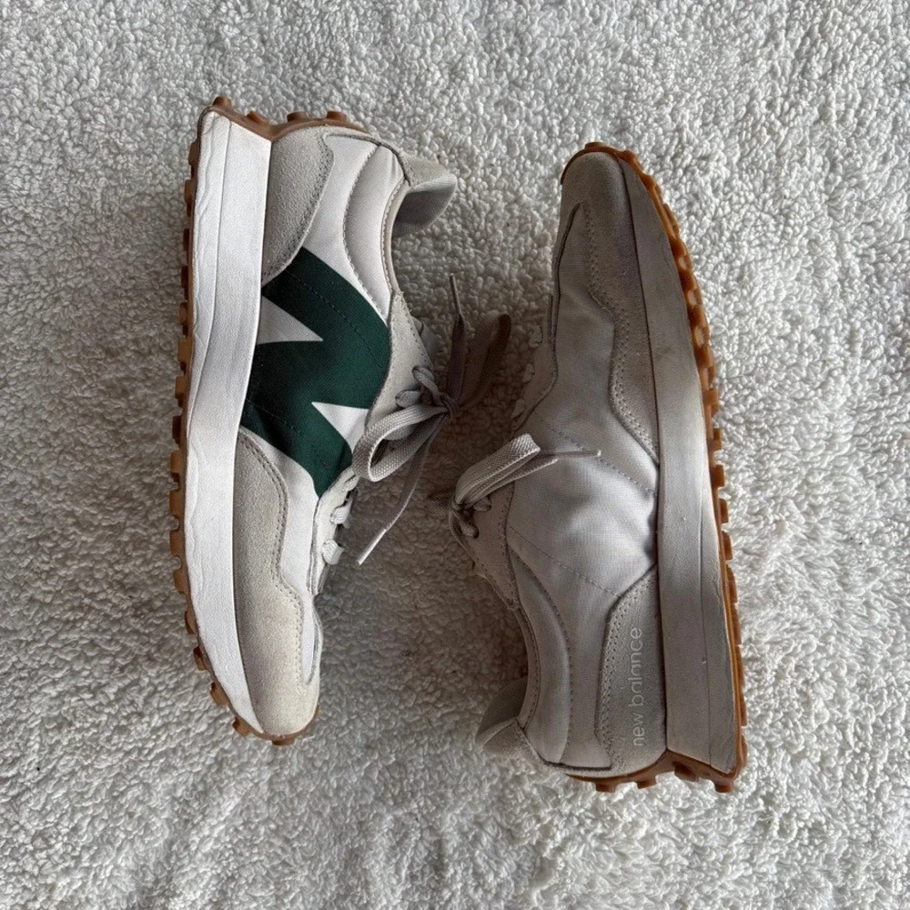 New Balance 327 Timberwolf Nightwatch Green Sneakers‎ Mens 8